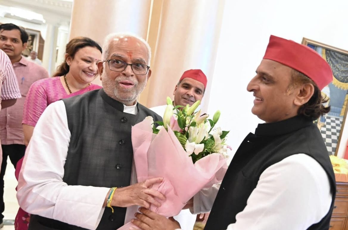 बी सुदर्शन रेड्डी का उत्तर प्रदेश आगमन,अखिलेश ने कर दिया वादा!