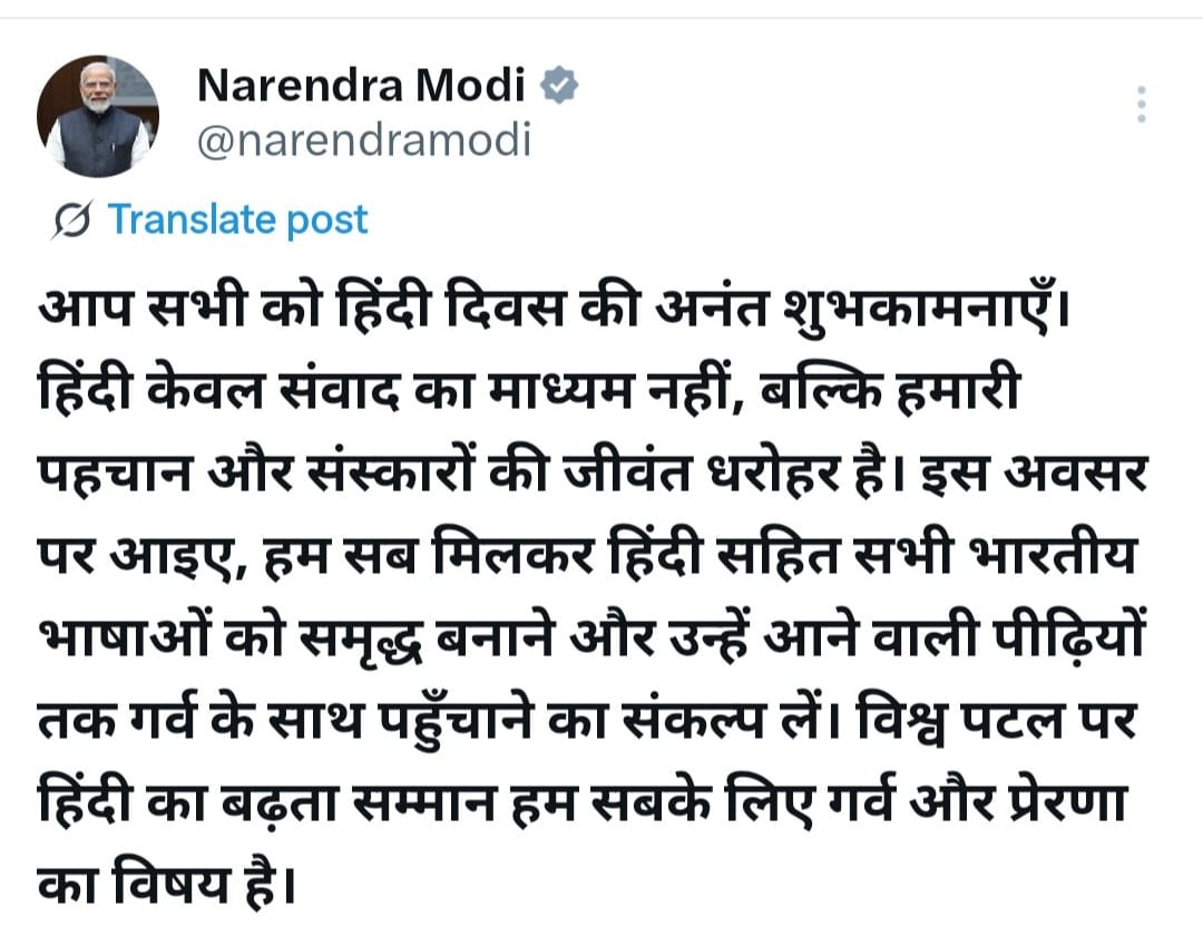 राजभाषा की अधूरी यात्रा --प्रो देव प्रकाश मिश्र।